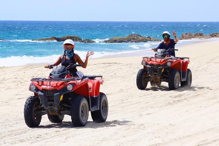 Riders on ATVs near Cabo San Lucas