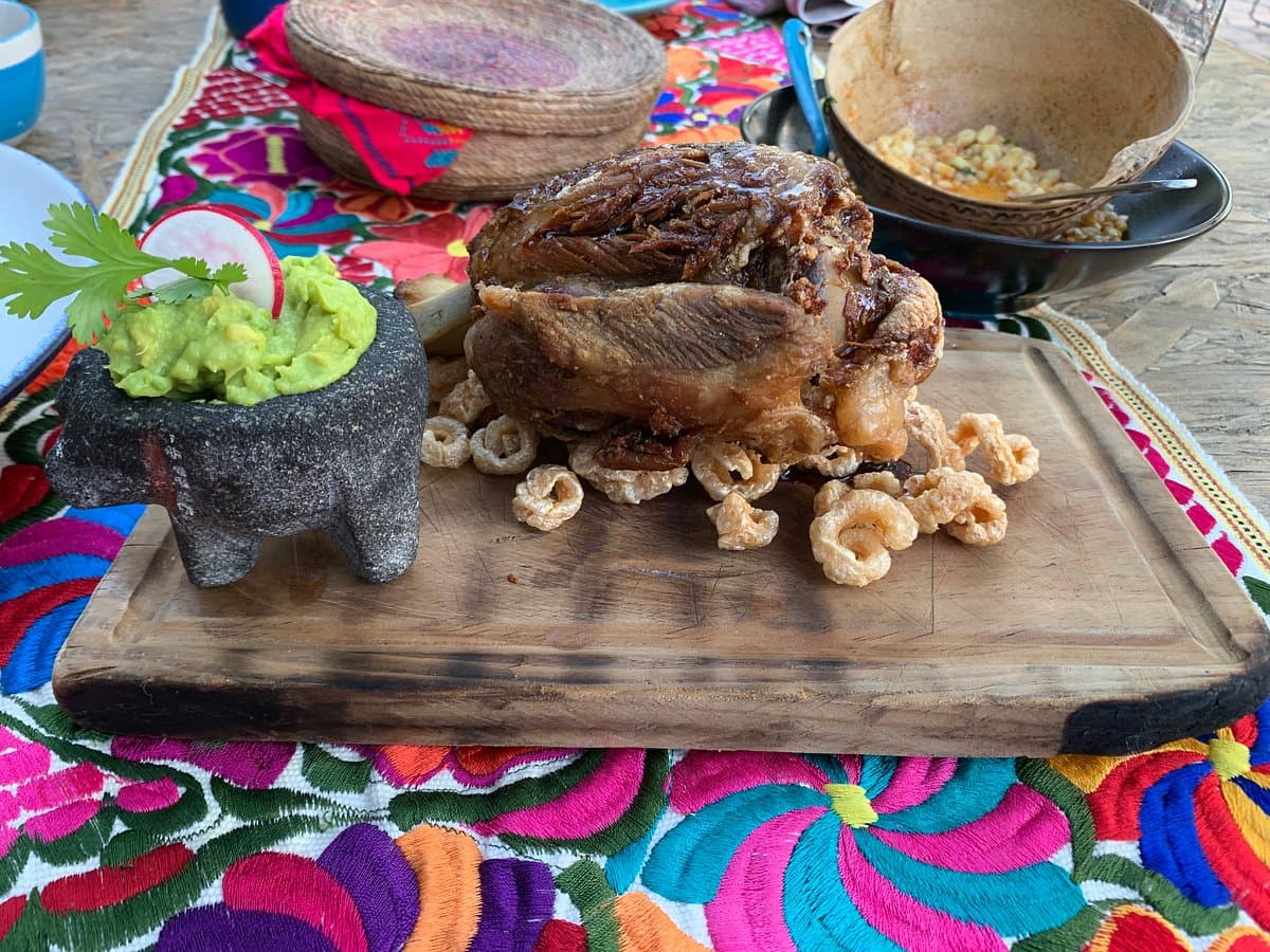 Dish served at Metate Cabo, Cabo San Lucas