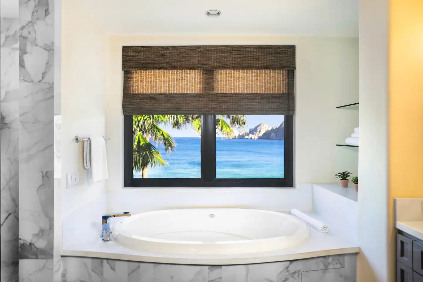 Master bathroom jacuzzi tub
